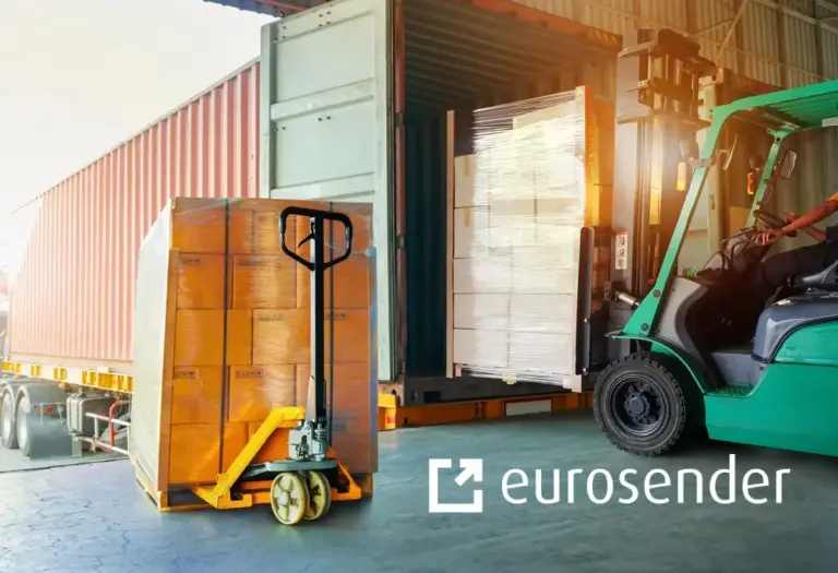 pallet and container