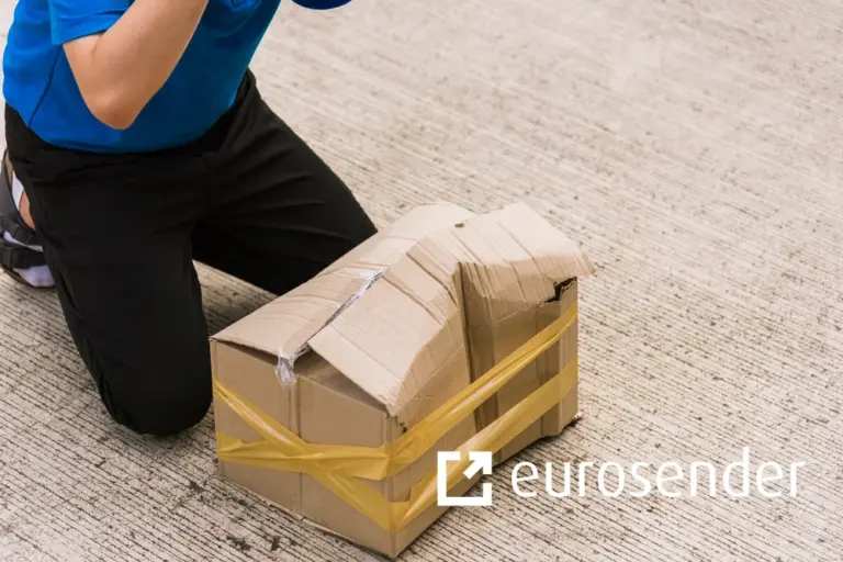 courier damaged my package