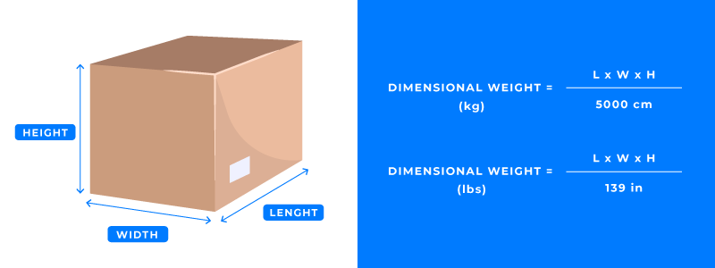 dimensional weight calculator