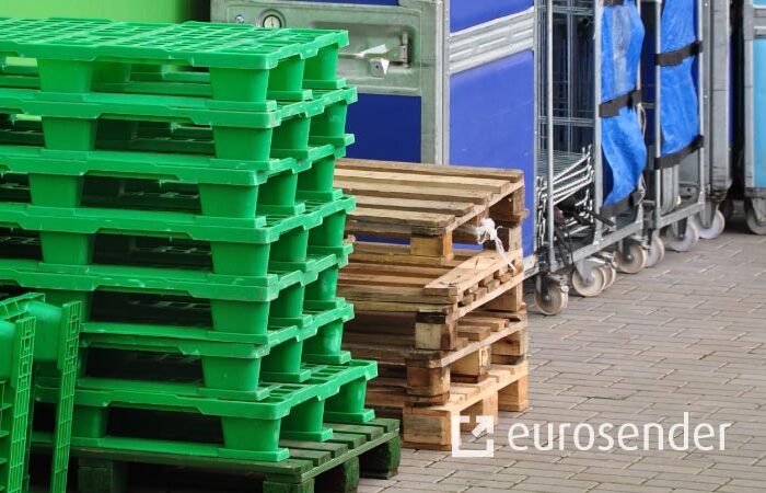 plastic pallets for export