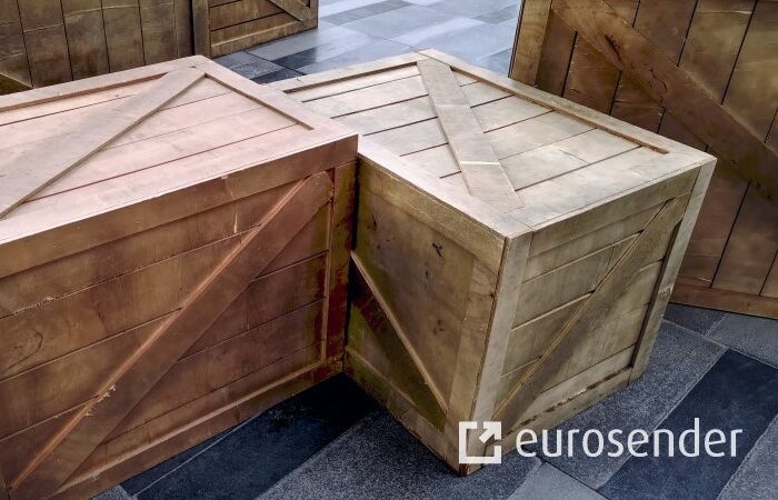 Wooden crate - Transport cost